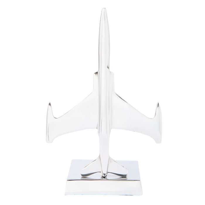 Aluminium Fighter Jet Bookends