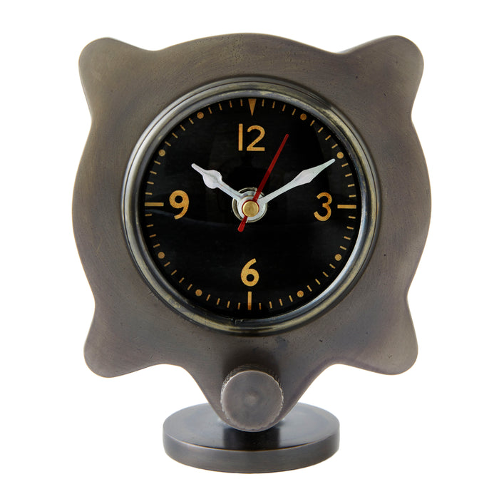 Boomerang Clock - Aluminium
