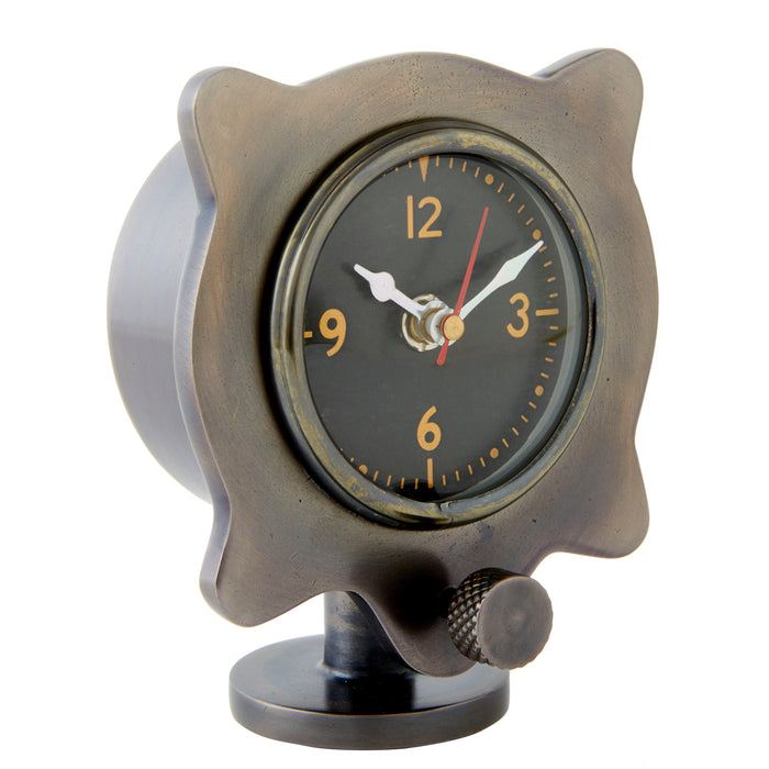 Boomerang Clock - Aluminium
