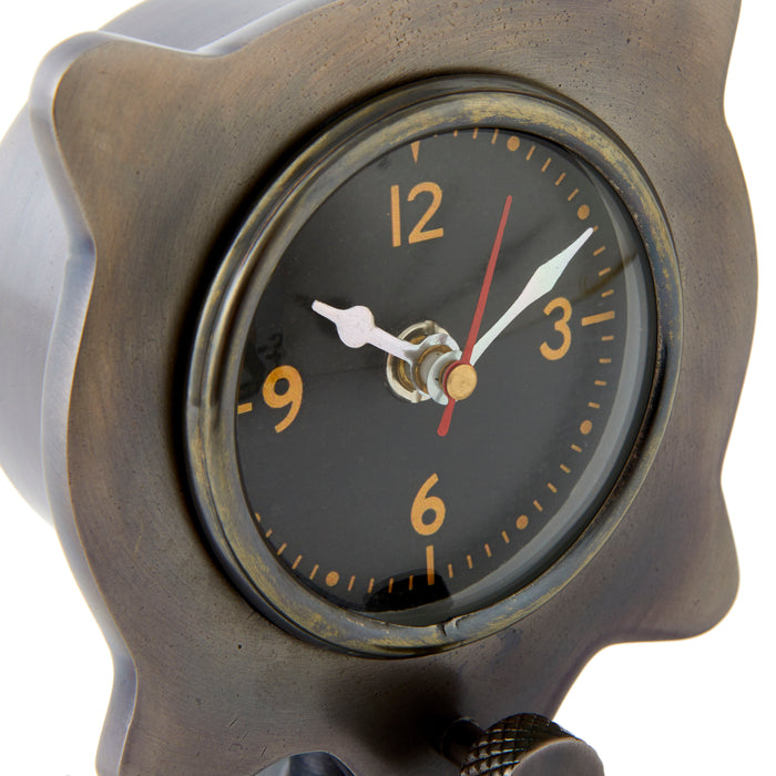 Boomerang Clock - Aluminium