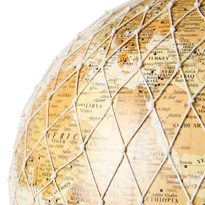 Hot Air Balloon, 30cm, Ivory World - Wicker