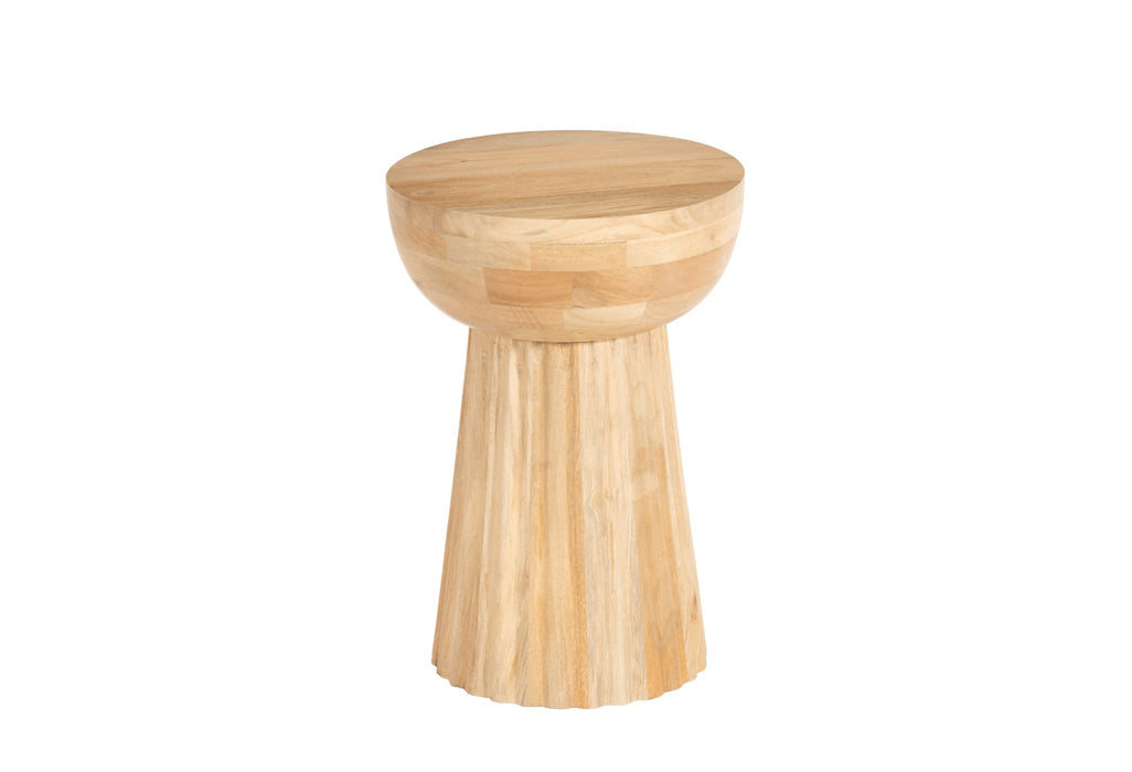 Layla Side Table - Natural, 50cm (H)