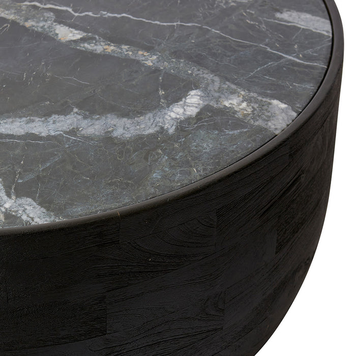 Gazali Coffee Table - Black/Black, 45cm (H)