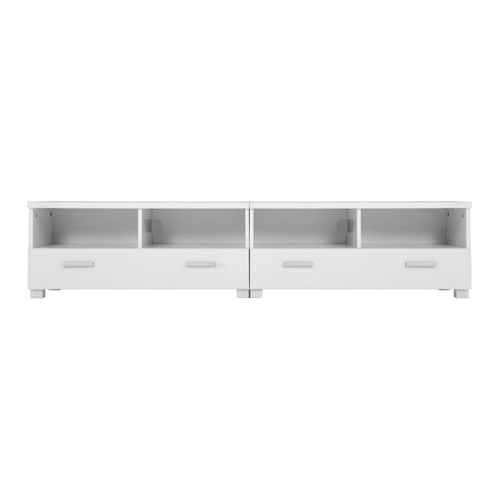 Artiss TV Cabinet Entertainment Unit 180cm White Eddie