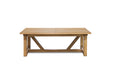 Farmhouse Extension Dining Table - 210/310cm - Natural Oak - Dt Far Ext Noak 210/310 Plank