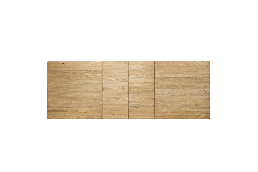 Farmhouse Extension Dining Table - 210/310cm - Natural Oak - Dt Far Ext Noak 210/310 Plank