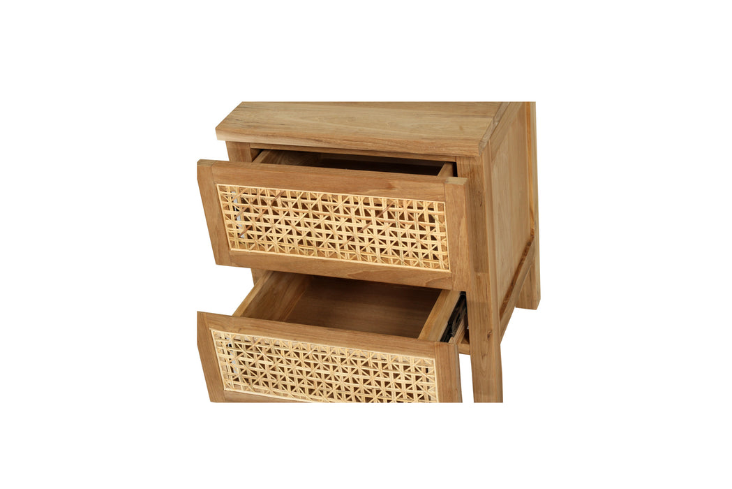 Fernando Bedside Table - 50cm width