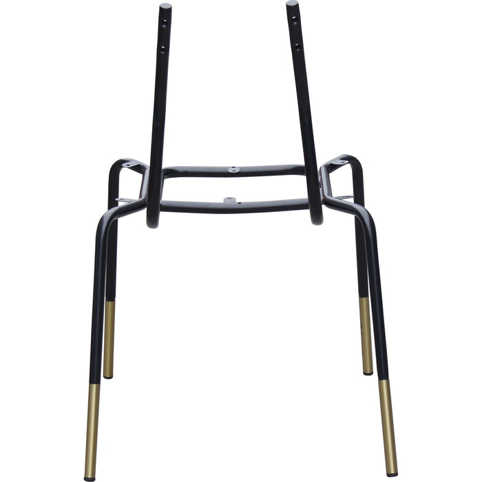 Durafurn Tiramisu Chair Frame - Black/Brass Tip