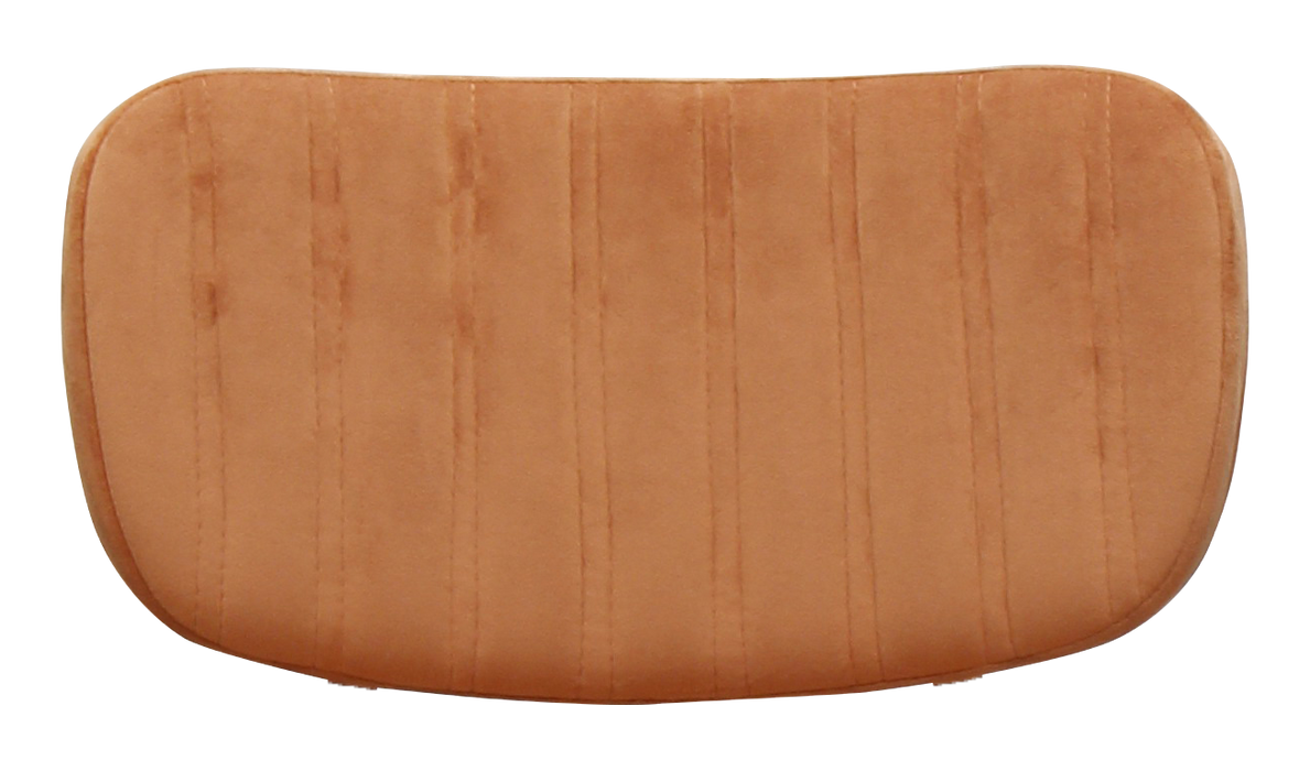 Durafurn Tiramisu Backrest - Burnt Orange Velvet