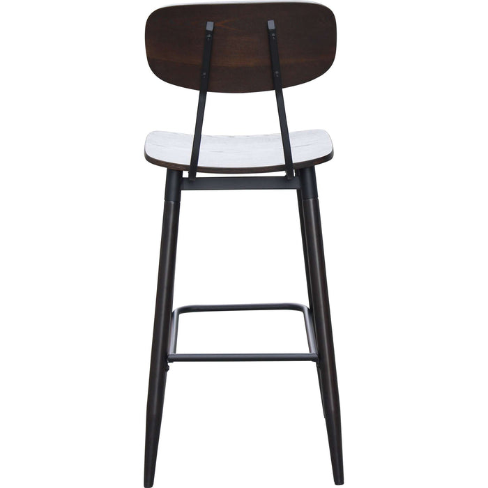 Durafurn Austin Barstool- Wenge Ply Seat + Wenge Backrest