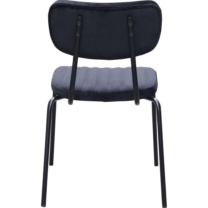 Durafurn Tiramisu Chair - Black Frame / Black Velvet