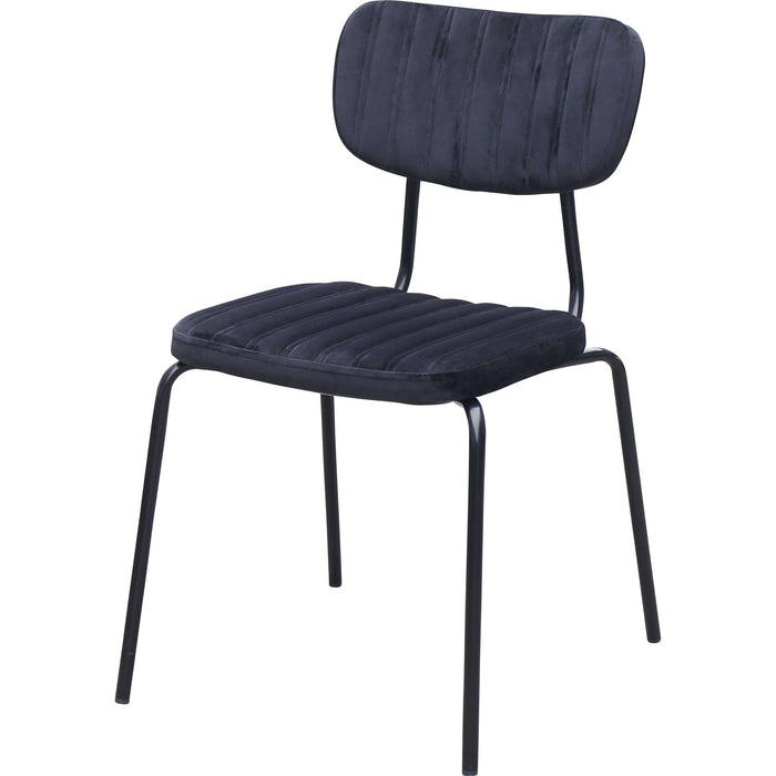 Durafurn Tiramisu Chair - Black Frame / Black Velvet