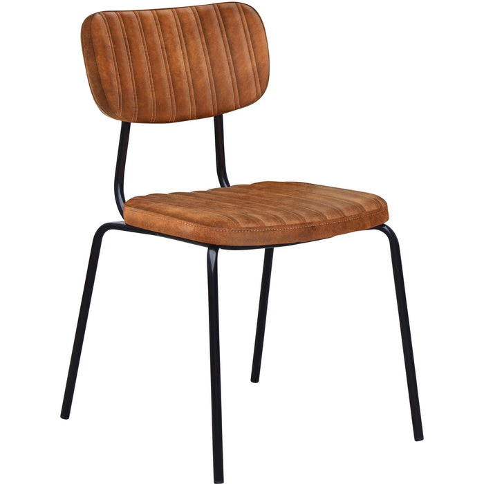 Durafurn Tiramisu Chair - Black Frame /  Tan Fabric