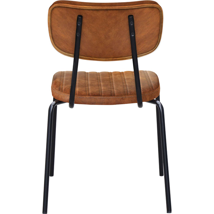 Durafurn Tiramisu Chair - Black Frame /  Tan Fabric