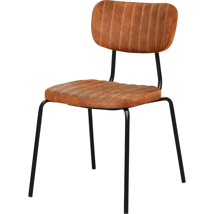 Durafurn Tiramisu Chair - Black Frame /  Tan Fabric