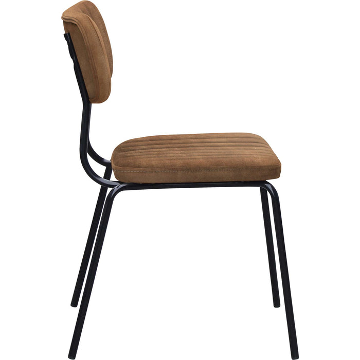 Durafurn Tiramisu Chair - Black Frame /  Mocha Fabric
