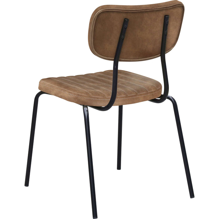Durafurn Tiramisu Chair - Black Frame /  Mocha Fabric