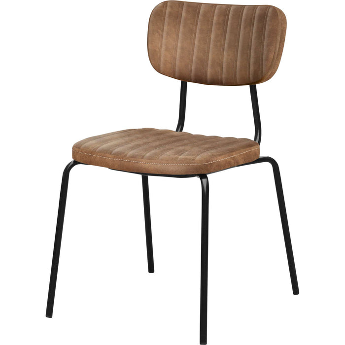 Durafurn Tiramisu Chair - Black Frame /  Mocha Fabric
