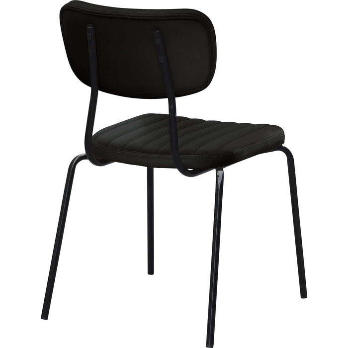 Durafurn Tiramisu Chair - Black Frame / Black Vinyl