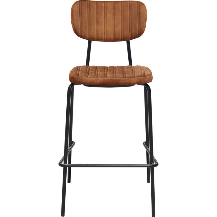 Durafurn Tiramisu Barstool - Black Frame /  Tan Fabric