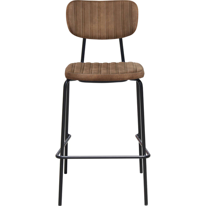 Durafurn Tiramisu Barstool - Black Frame /  Mocha Fabric