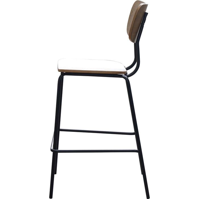 Durafurn Tiramisu Barstool - Black Frame / Oak Ply