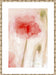 Floral Impression in Coral II Wall Art