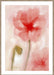 Floral Impression in Coral I Wall Art