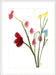 Floral in Crimson Wall Art