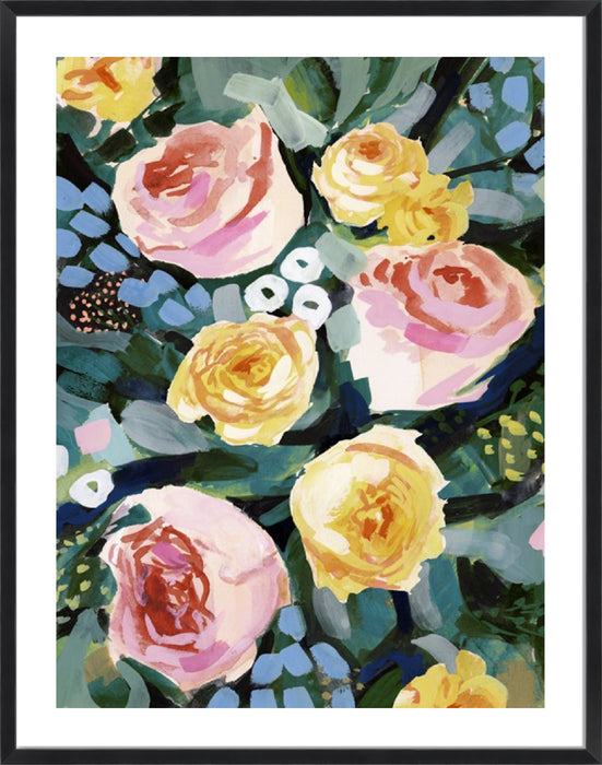 Flower Jumble II Wall Art