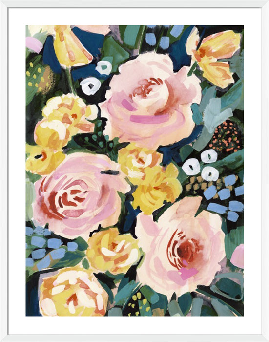 Flower Jumble I Wall Art