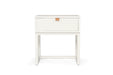 Flynn Bedside Table - White - White 50cm
