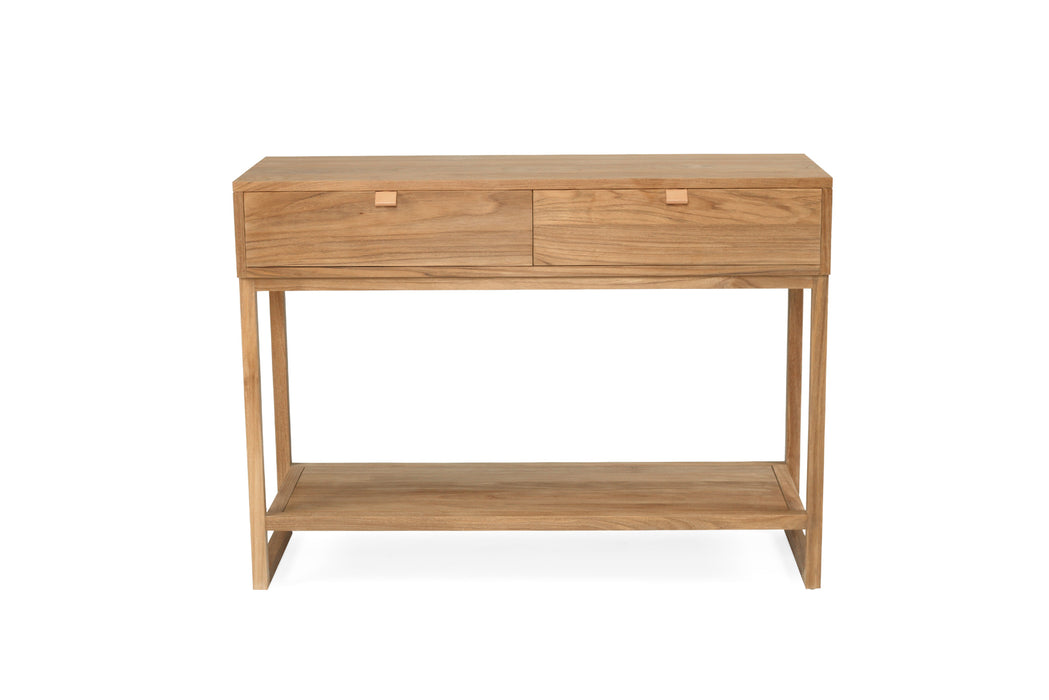 Flynn Console Table - Natural - Natural 110cm