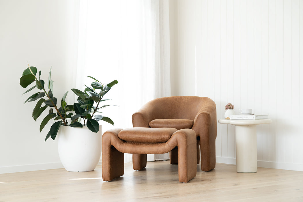 Lorenzo Organic Side Table - 58cm