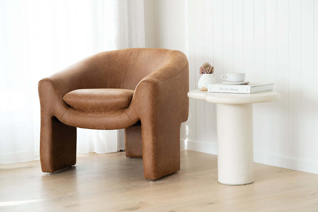 Freja Armchair - Cognac