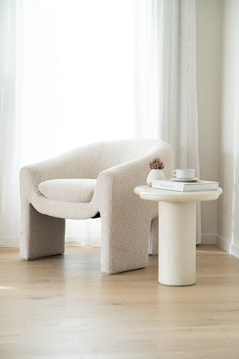 Lorenzo Organic Side Table - 58cm