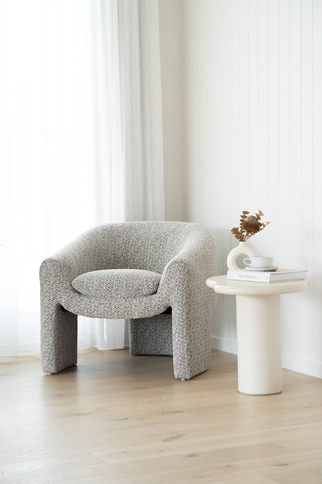 Freja Armchair - Mottled Taupe