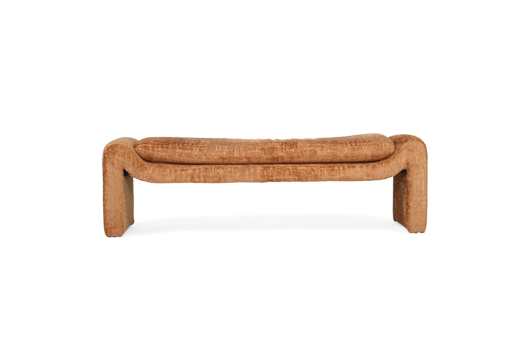Freja Bench - Burnt Ochre