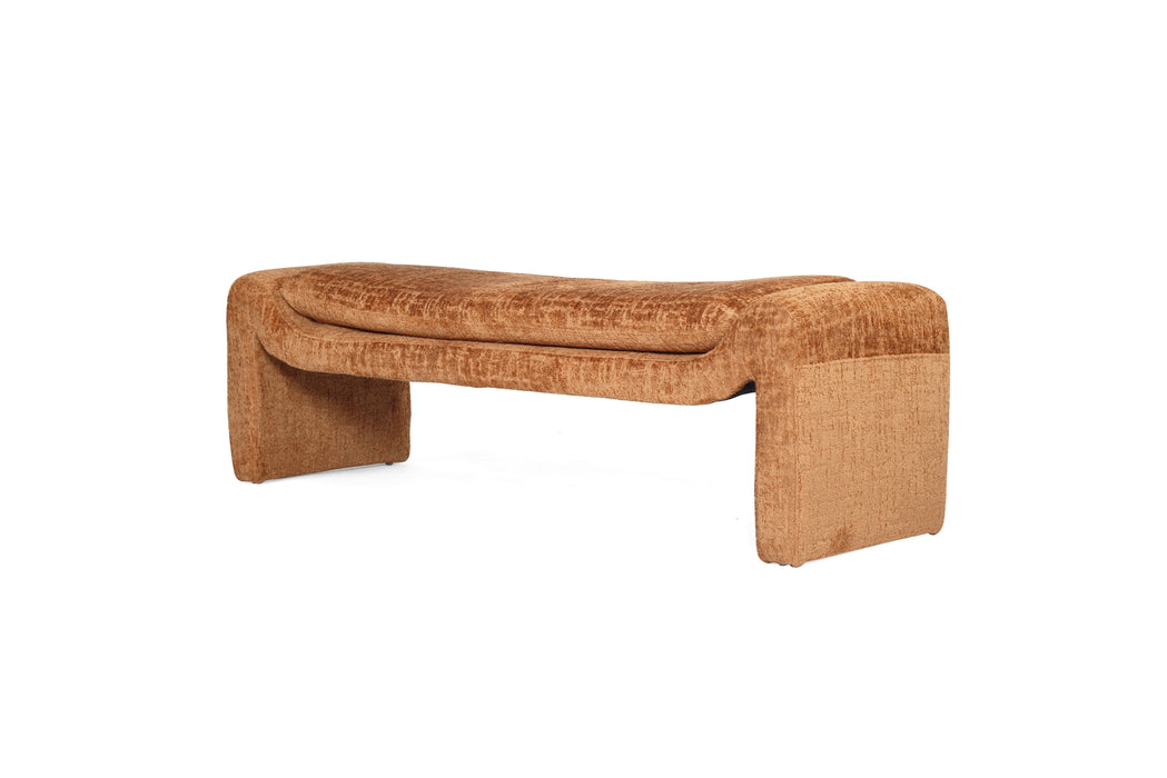 Freja Bench - Burnt Ochre