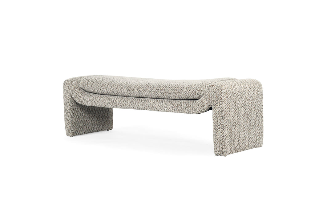 Freja Bench - Mottled Taupe