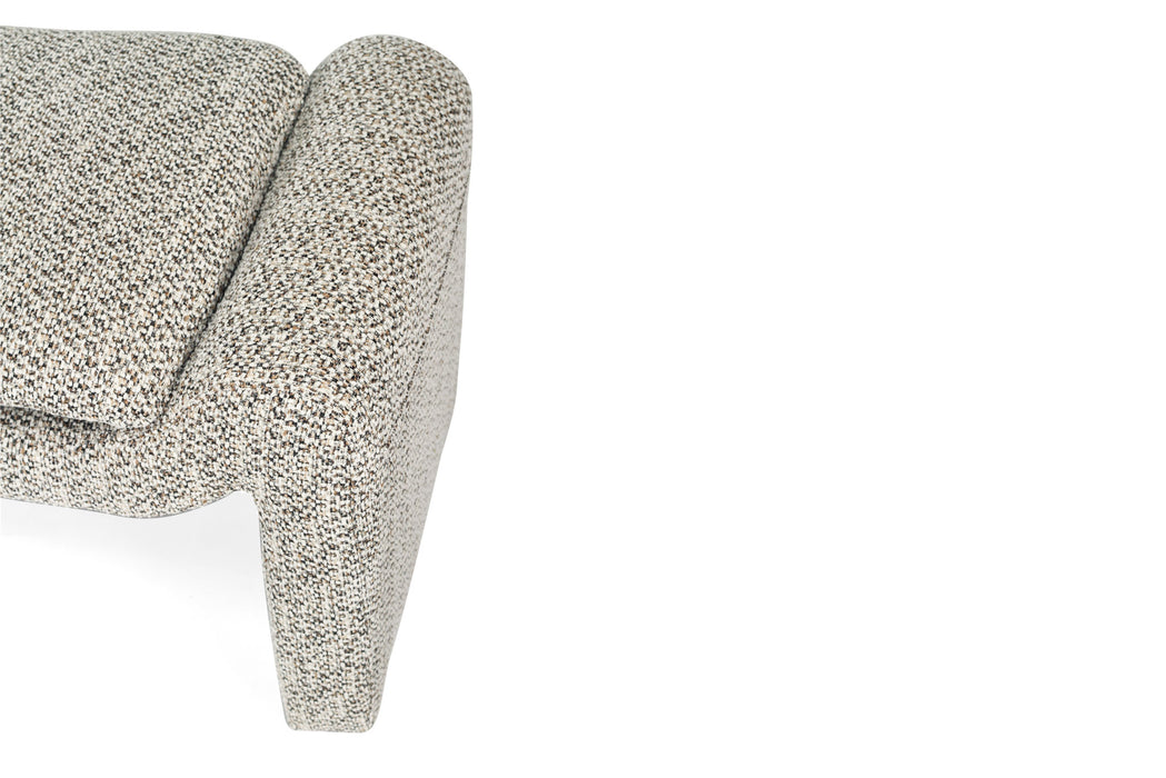Freja Bench - Mottled Taupe