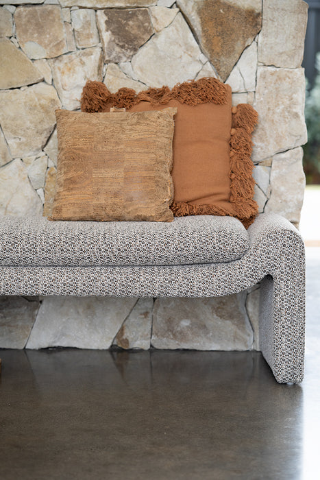 Freja Bench - Mottled Taupe