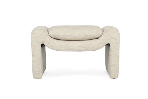 Freja Ottoman - Linen
