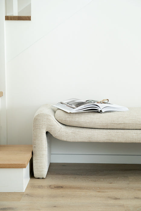 Freja Bench - Linen