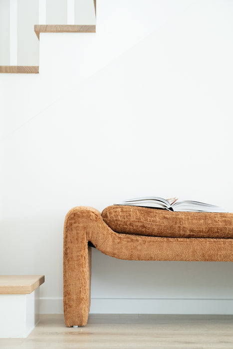 Freja Bench - Burnt Ochre