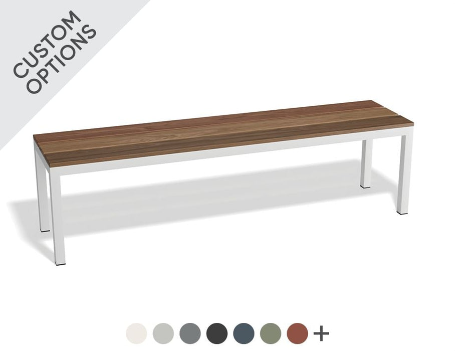 Cape Outdoor Bench Seat - Spotted Gum