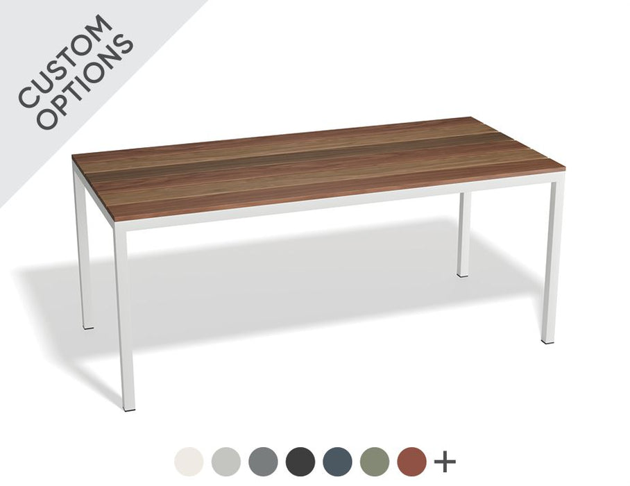 Cape Outdoor Dining Table - Spotted Gum