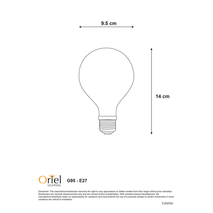 Filament Led G95 4W E27