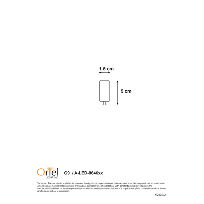 4W Led G9 4000K