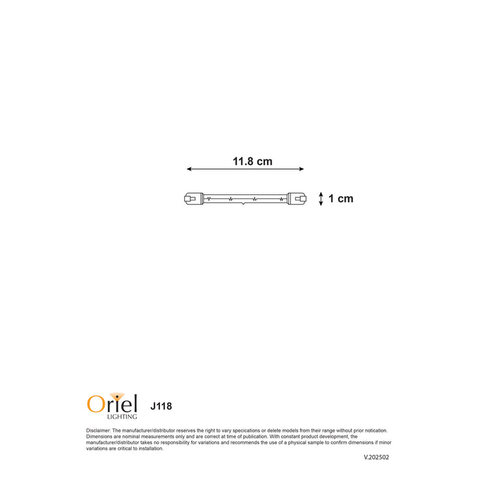 Halogen Er J118 R7S 160W